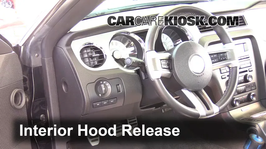 2012 Ford Mustang GT 5.0L V8 Coupe Hood